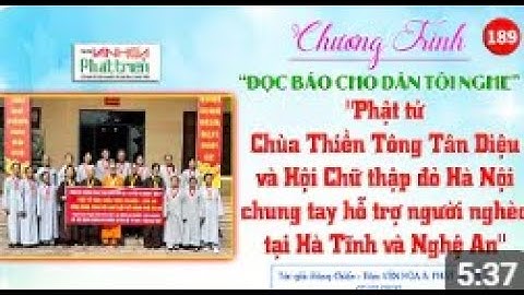 Phật tử Chùa Thiền Tông Tân Diệu và Hội Chữ thập đỏ Hà Nội chung tay hỗ trợ người nghèo