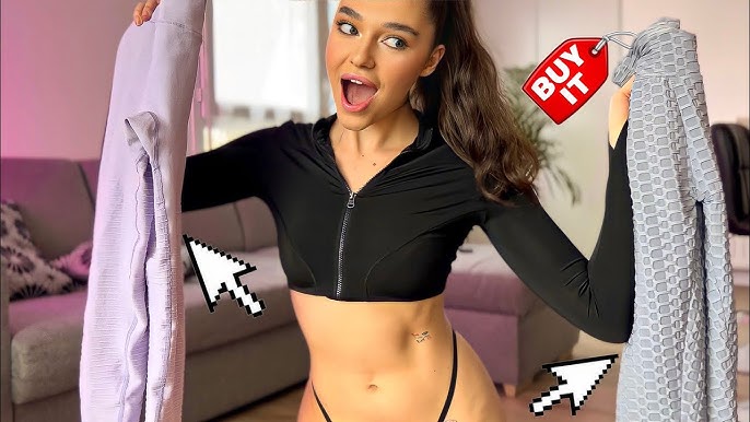 Try On Haul 2023  Tiny See Through Leggings Transparent Thong ! 