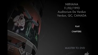 NIRVANA (1993.11.02) Verdun, QC, Canada @Auditorium de Verdun [master]