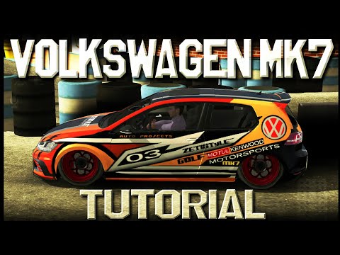 VOLKSWAGEN GOLF MK7 LIVERY TUTORIAL | Car Parking Multiplayer | New Update | zeti