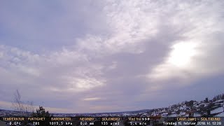 Timelapse Cam 1 - 15. februar 2018