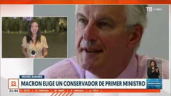 Macron nombra al conservador Michel Barnier como primer ministro thumbnail