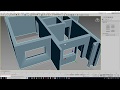 Как вырезать оконные и дверные проемы в 3ds Max.