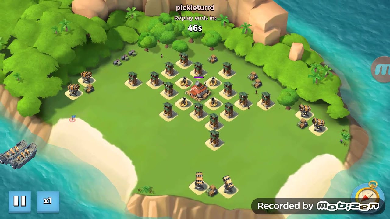 Skyline Level 36 (Boom Beach NPC) Pickleturrd