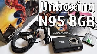 Nokia N95 8GB Spider-Man 3 Edition Unboxing 4K with all original accessories Nseries RM-320 review