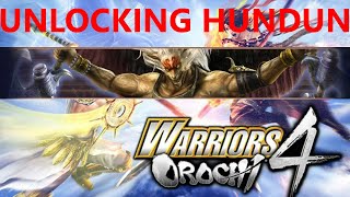 Warriors Orochi 4 - Unlocking Hundun(Pandemonium Mode)