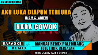 AKU LUKA DIAPUN TERLUKA - IMAM S. ARIFIN || KARAOKE REMIX PALEMBANG