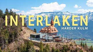 Harder Kulm INTERLAKEN Switzerland – Sometimes we don’t need to travel far – Panorama over 2 Lakes