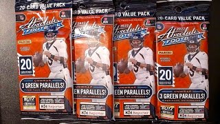 2022 Panini Absolute Football Value Pack Review