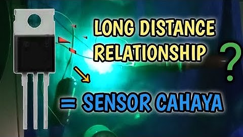 Cara Buat Sensor Cahaya Sederhana ||Tip41c