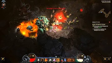 Diablo III: Reaper of Souls - Crusader class skill: Sweep Attack (Frozen Sweep Rune)