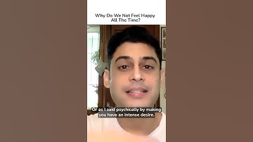 Why Do We Not Feel Happy All The Time? #shorts #happiness #happinesscoach