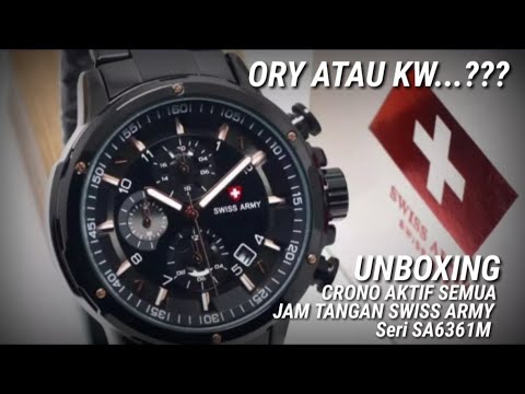 Jam tangan SWISS ARMY ORIGINAL || HARGA SATU JUTA LEBIH, tapi?. 