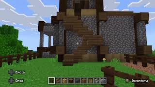 Minecraft:first little house #minecraft #shorts #viral