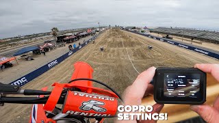The Best GoPro Settings For Motocross!
