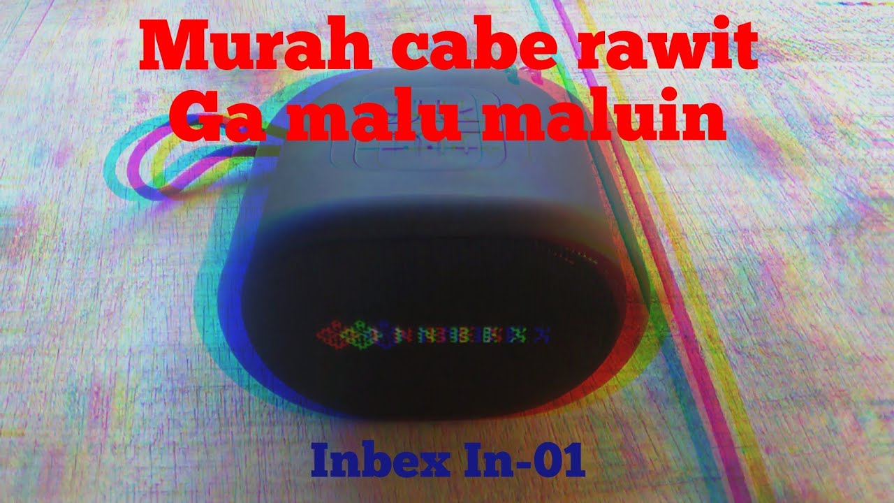 Speaker portable Inbex In - 01 - YouTube