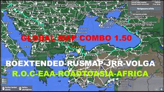 ETS2-1.50 GLOBAL MAP COMBO[HARİTA KOMBİNASYONU]EURO TRUCK SIMULATOR