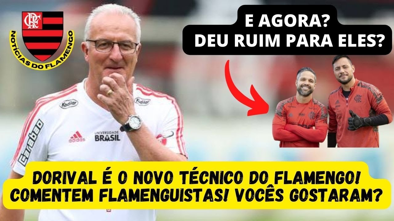 Dorival Jr é o novo técnico do Flamengo. Vocês gostaram Flamenguistas ...