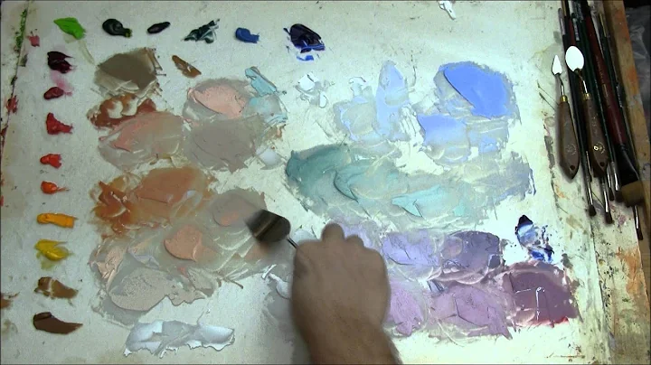 Mixing Flesh Tones for Painting Portraits