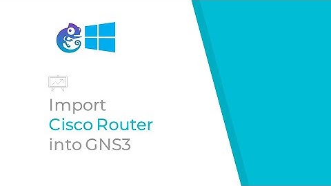 Add cisco router to GNS3