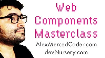 AM Coder - Web Components Masterclass (HTMLElement, ShadowDOM, Slots, recreating Props and State)