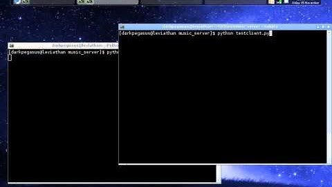 Server & Client test