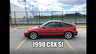 My 1990 Honda CRX Si Walkaround