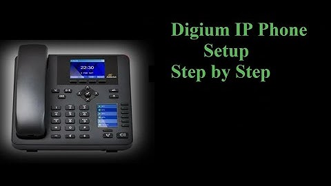 Digium IP phone configuration - Setup Digium A25 Asterisk IP Phone | Peer to peer IP calling
