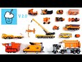 Orange Color Toys Vehicles Collection tomica lego siku transformers