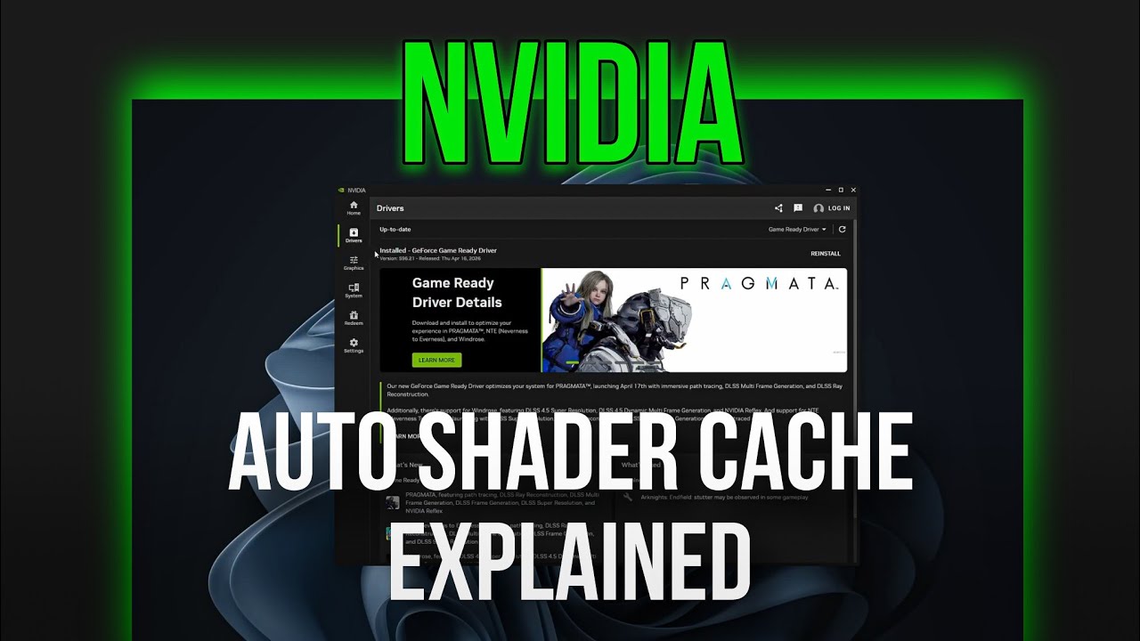 Nvidia's NEW Auto Shader Compilation Feature Explained - Update Now ...