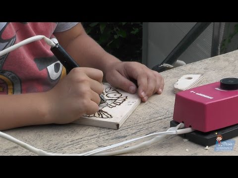 Выжигаем по дереву рисунок! Начинающий уровень