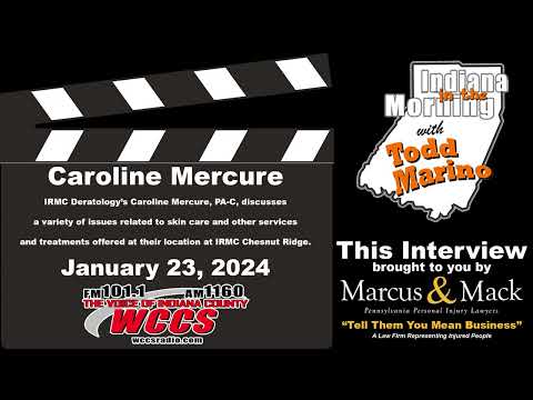 Indiana In The Morning Interview: Caroline Mercure (1-23-24)