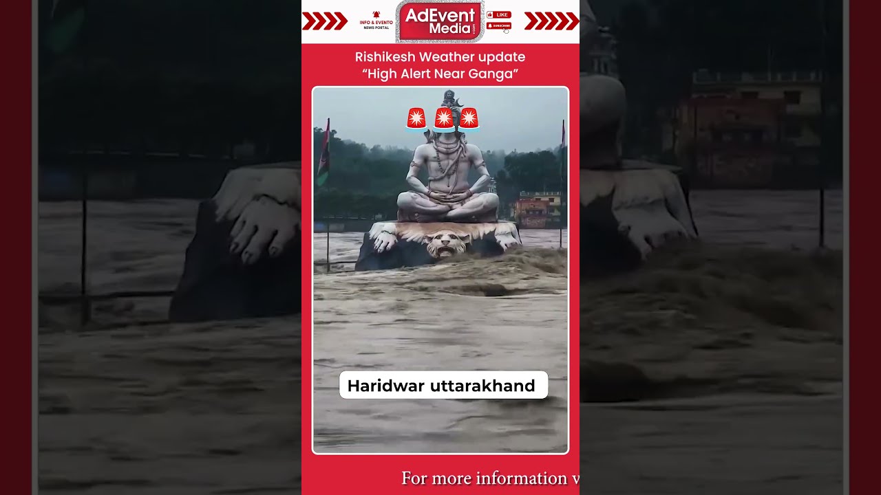  High Alert Near Ganga GangaDangerZone