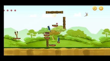 How to get 3 stars in bottle shooting game Forest world stage 41