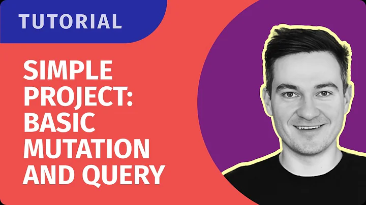 Simple project & basic mutation and query | GraphQL Editor Tutorial