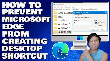 How To Prevent Microsoft Edge From Creating Desktop Shortcut