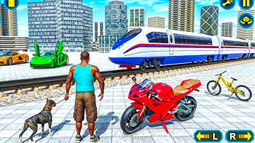 Train Racing Games 3D 2 Player (New Train Unlock) Railway Station Train Android Gameplay #5