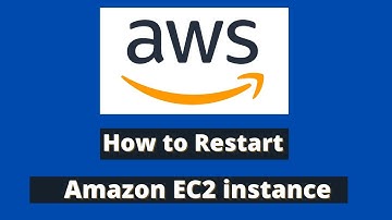 How to restart Amazon EC2 instance  (AWS EC2)