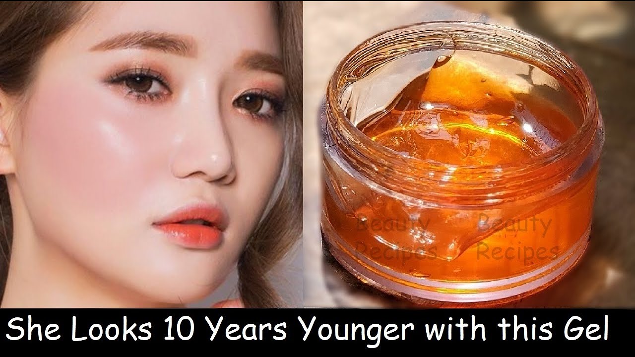 Use 2 Drops of Gel Every Night & Wake up with Glass Skin Aloevera Gel