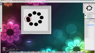 This how to tutorial will show you create an animated loading circle
using photoshop cs3. technique should work with most versions of
photoshop, ...