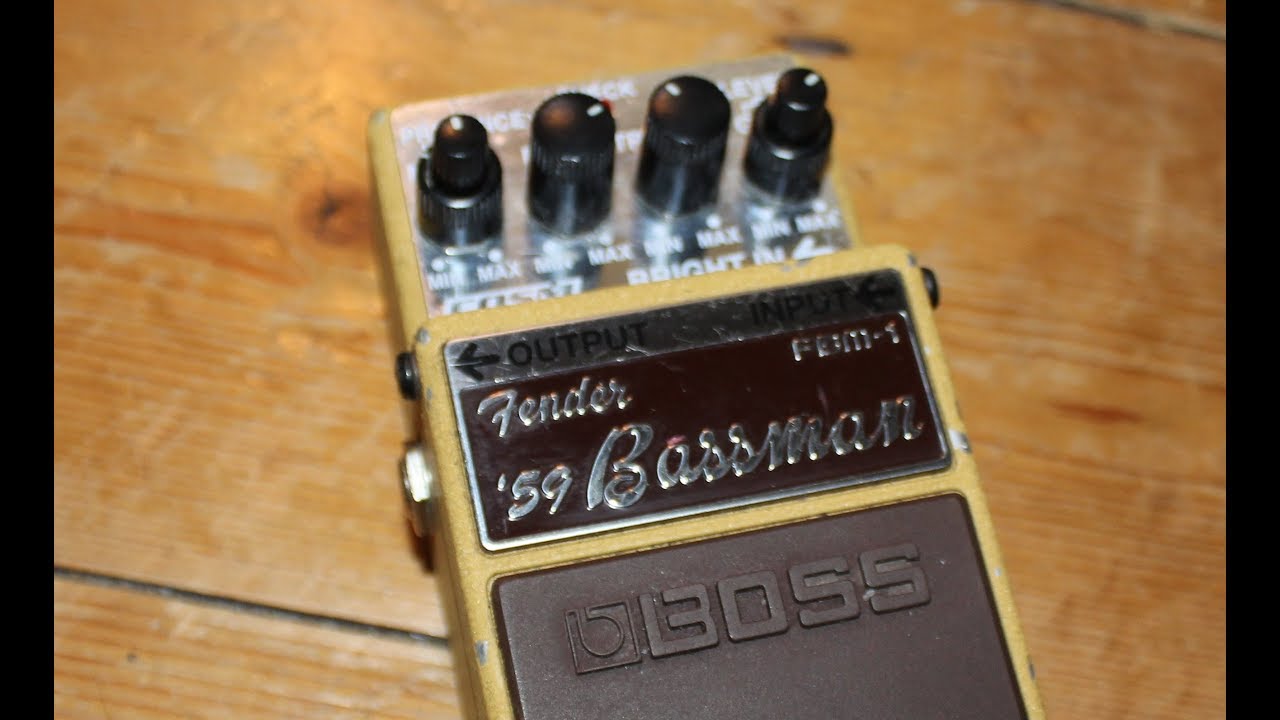 BOSS FBM-1 '59 FENDER BASSMAN