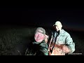 Охота на утку с дратхаром, на пшенице. Герка нашел всех уток.