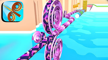 Spiral Rider ​- All Levels Gameplay Android,ios (Levels 163-164)
