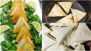 سمبوسة بالجبنة ? طريقة عمل سمبوسة بالجبنة  Cheese samosa #recipe #yummy #ramadan