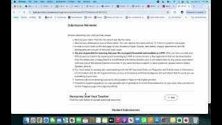 How to upload- AP Research