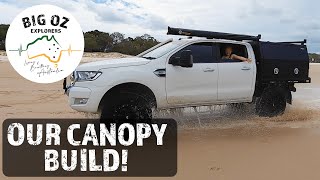 ALLOY UTE CANOPY BUILD & FIT OUT  002