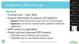 Safe Routes to School Webinar 2: Q&A with IDOT