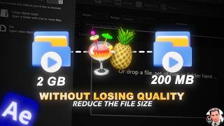Full Best Way To Compress Your Edits Size Without Losing Quality | HandBrake | After Effects Tutorial News