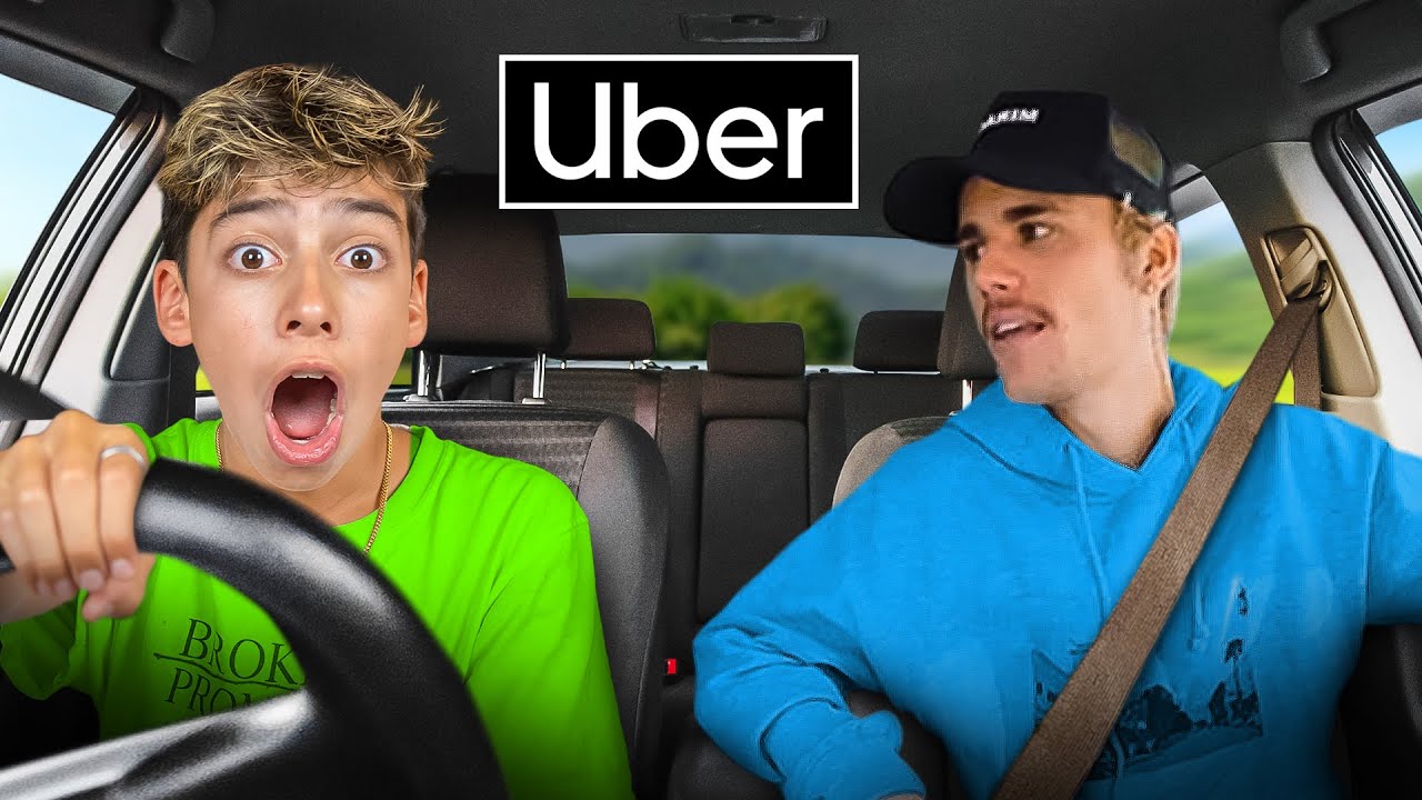 ⁣I Became a Celebrity UBER DRIVER!