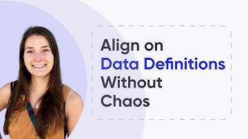 Collaborating on Data Definitions within Atlan Data Catalog